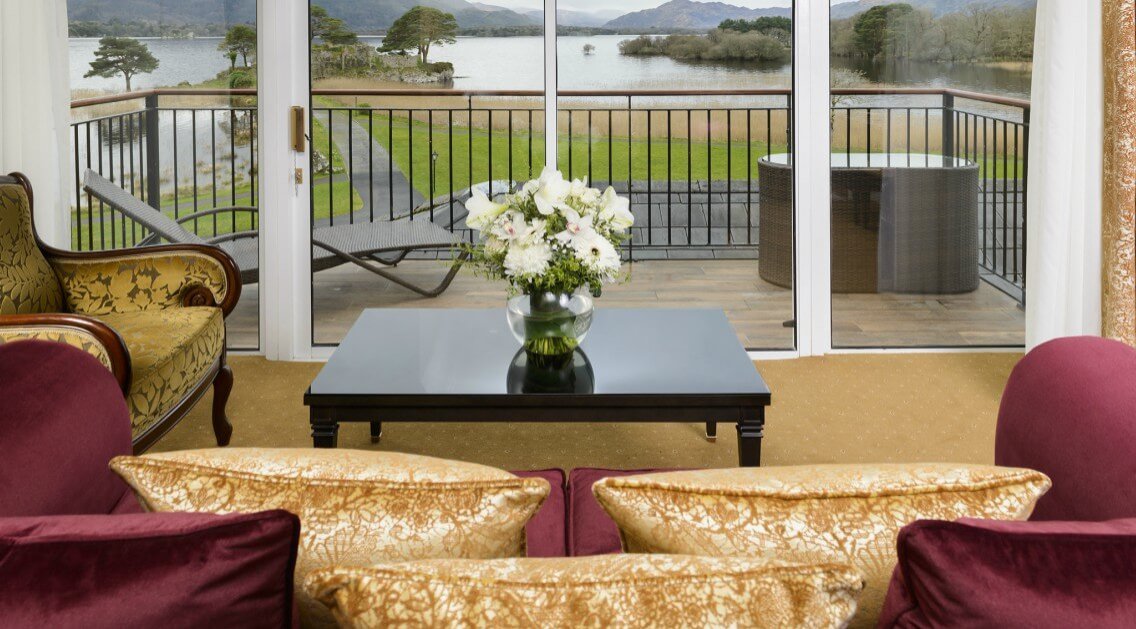 Lake view rooms The Lake Hotel Killarney